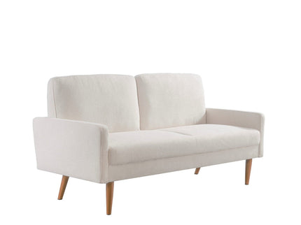 Sofa, European Style With Sleek Design, Modern & Vintage Flair, Upholstered 3 Seater Couch