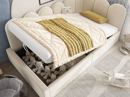 Upholstered Daybed With Hydraulic Storage