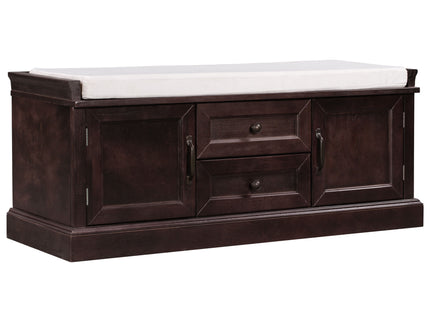 Hearth & Haven Daisy - Storage Bench With 2 Drawers And 2 Cabinets