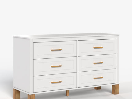 6 Drawer Double Dresser
