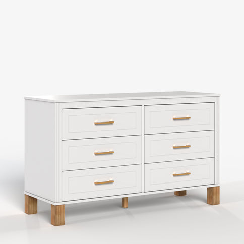 6 Drawer Double Dresser