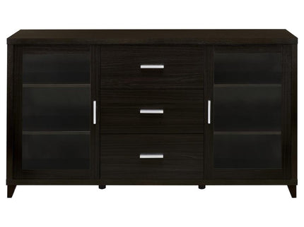 Lewes 4-piece 60-inch TV Entertainment Center Cappuccino