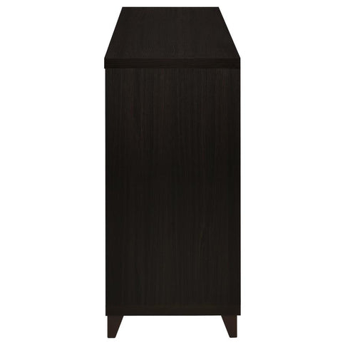 Lewes 2-door Engineered Wood 60-inch TV Stand Cappuccino