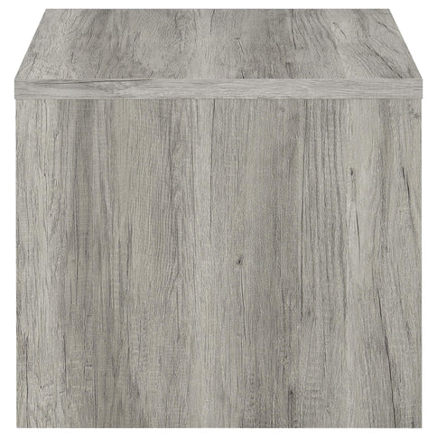 Nuberg - 2 Piece And End Table Set With Storage Drawers - Gray