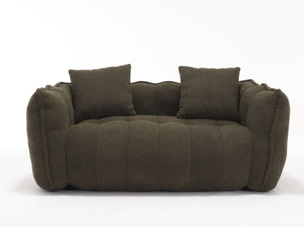Cozy Beanbag Chair With High Resilience Foam Core For 2