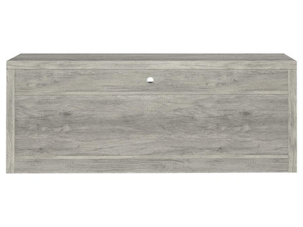 Burke 3-piece 59-inch TV Entertainment Center Grey Driftwood