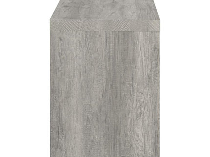 Burke 3-piece 59-inch TV Entertainment Center Grey Driftwood