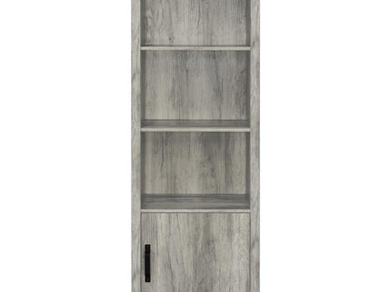 Burke 3-piece 59-inch TV Entertainment Center Grey Driftwood