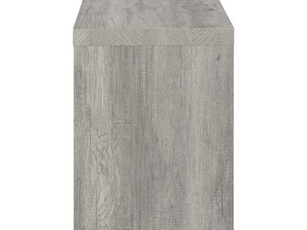 Burke 2-drawer Engineered Wood 59-inch TV Stand Grey Driftwood