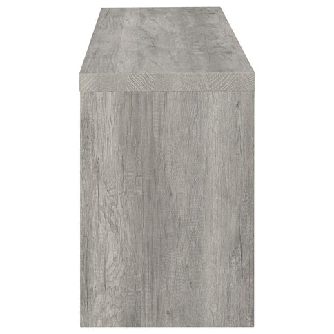 Burke 2-drawer Engineered Wood 59-inch TV Stand Grey Driftwood