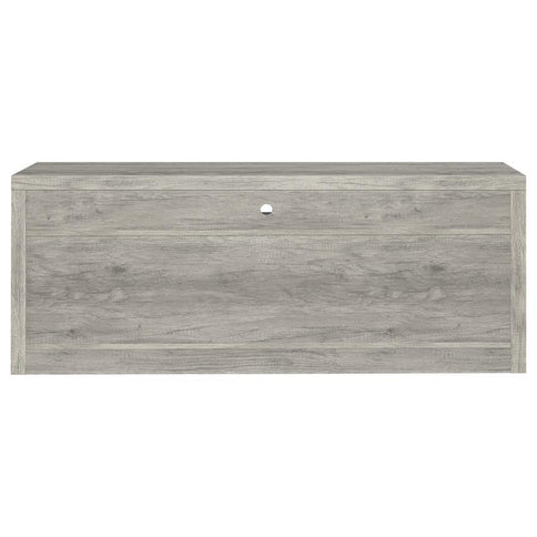 Burke 2-drawer Engineered Wood 59-inch TV Stand Grey Driftwood