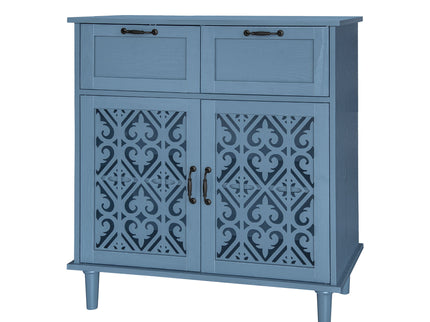 2 Door 2 Drawer Elegant Cabinet