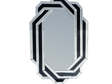 Diamond Wall Mirror - Silver