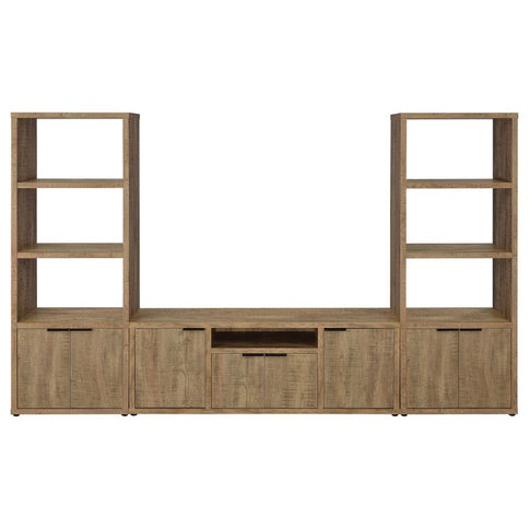 Tabby 3-piece 60-inch TV Entertainment Center Mango