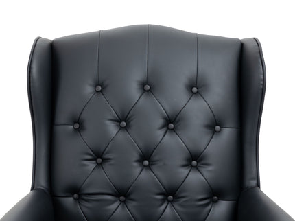 Executive Office Chair, High Back Reclining Comfortable Desk Chair With Smooth Glide Caster Wheels