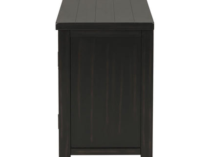 Concord 2-door 60-inch TV Stand Console Distressed Java