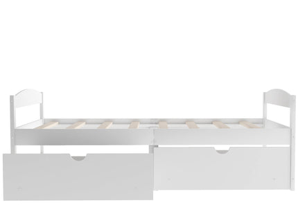 Platform Bed With 2 Drawers