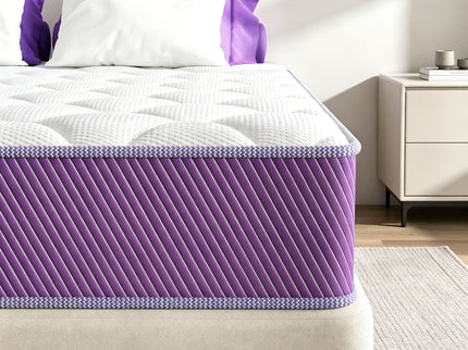 12" Hybrid Mattress With Individual Pocket Coils, Memory Foam