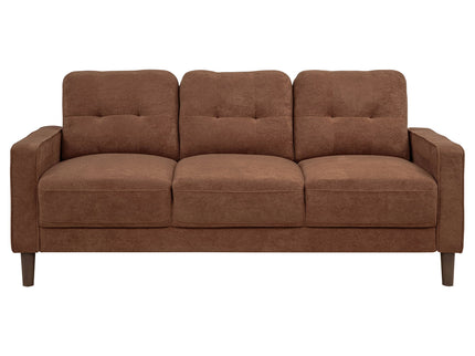 Heather - Track Arm Tufted Sofa - Rust