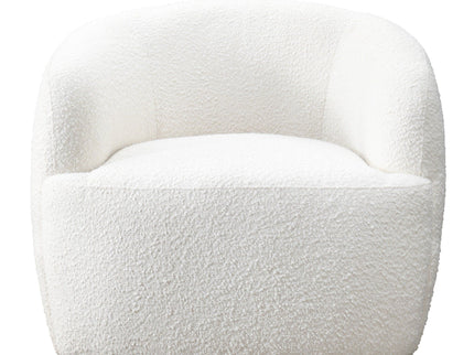 Mina - Swivel Chair - White