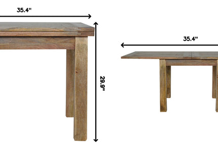 Extendable Butterfly Dining Table - Oak