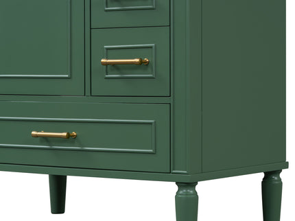 Traditional Bathroom Vanity Set With Soft Close Doors