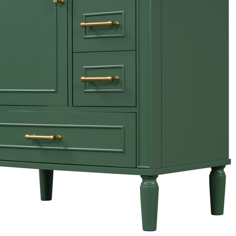 Traditional Bathroom Vanity Set With Soft Close Doors