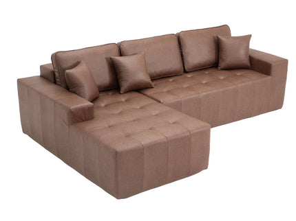 L - Shaped Corner Chaise Sofa Bed