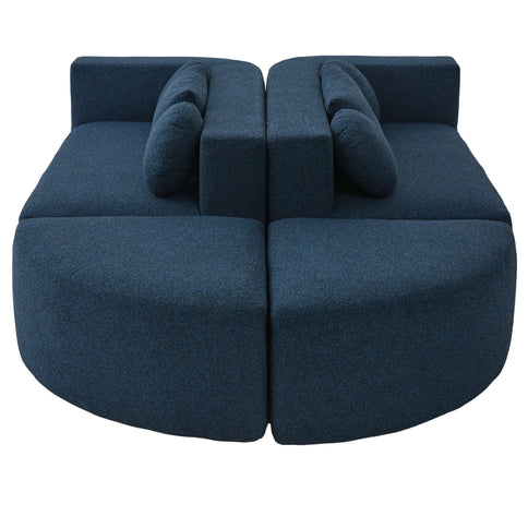 Boneless - Couch Modular Sectional Sofa With Deep Seating And Curved Design