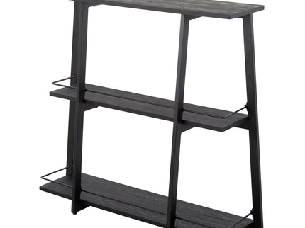 Converge - Industrial Bookcase - Black