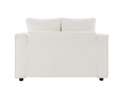 Modern Chaise Sofa With Hidden Storage For Living Room