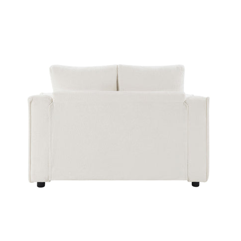 Modern Chaise Sofa With Hidden Storage For Living Room