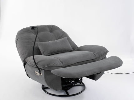 Power Recliner Swivel Glider USB Charger With tooth Music Player, Sleep, Working, Game And Leisure