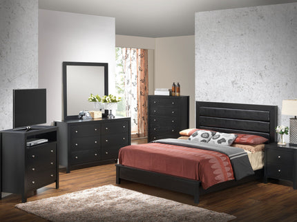 Transitional Modern Design Bed