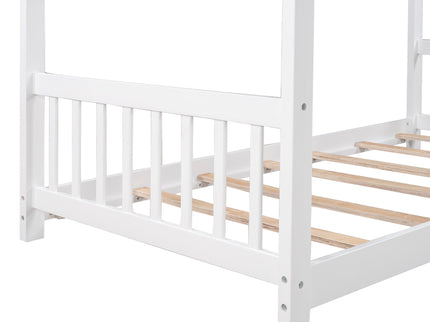 House Platform Bed With Headboard And Footboard, Roof Design
