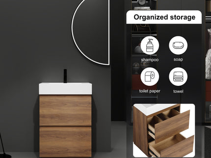 Modern Freestanding Bathroom Vanities With Single Sink Combo