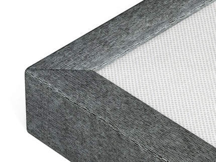 Airframe - Upholstered Bed Frame With Double Layered Upholstered Headboard
