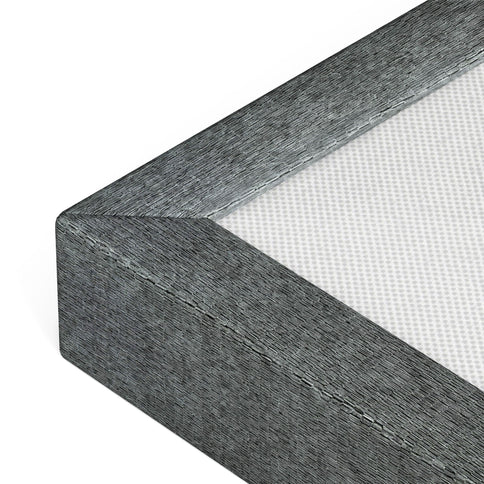 Airframe - Upholstered Bed Frame With Double Layered Upholstered Headboard