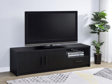 Murray 70-inch 2-door TV Stand Media Console Black