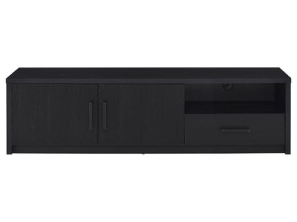 Murray 70-inch 2-door TV Stand Media Console Black