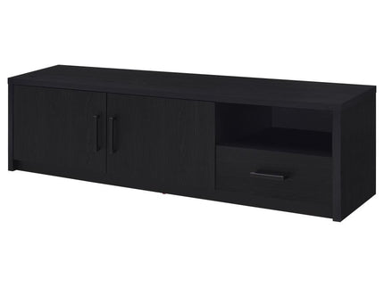 Murray 70-inch 2-door TV Stand Media Console Black