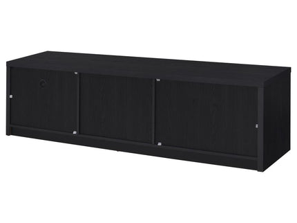 Murray 70-inch 2-door TV Stand Media Console Black