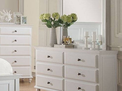 1 Piece Dresser Bedroom Furniture - White