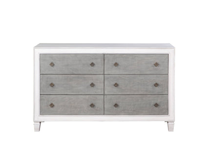 Katia - Weathered Dresser - White