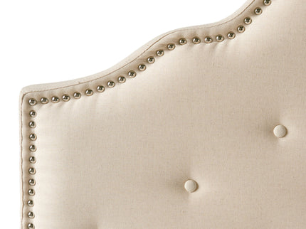 Luella - Button Tufted Upholstered Headboard