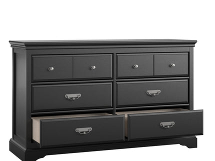 Bristol - 6 Drawer Dresser - Black