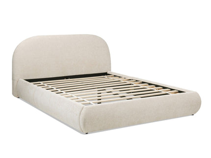 Archie Puffy Grounded - Upholstered Platform Bed