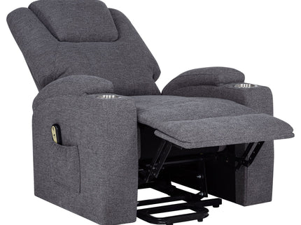 Power Lift Massage Recliner With Heat And Remote Control