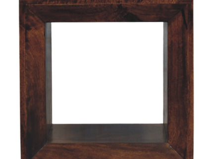 Solis - Open Side Table - Brown