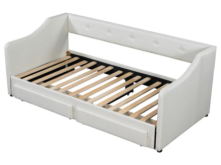 Upholstered Daybed With 2 Drawers